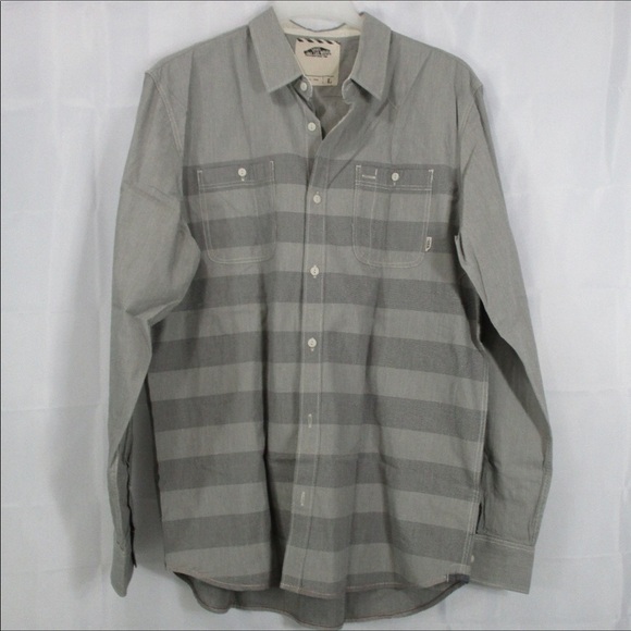 VANS Off the Wall Button Down Shirt Size Large - Picture 8 of 8